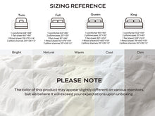 Load image into Gallery viewer, JELLYMONI Seersucker Comforter Set, 7 Pieces Fluffy Bedding, All Season Lightweight Bedding Sets