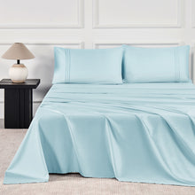 Load image into Gallery viewer, JELLYMONI 400 Thread Count 100% Cotton Sateen Sheet Sets