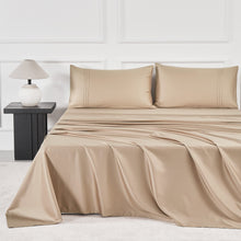 Load image into Gallery viewer, JELLYMONI 400 Thread Count 100% Cotton Sateen Sheet Sets