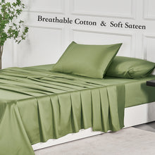 Load image into Gallery viewer, JELLYMONI 400 Thread Count 100% Cotton Sateen Sheet Sets
