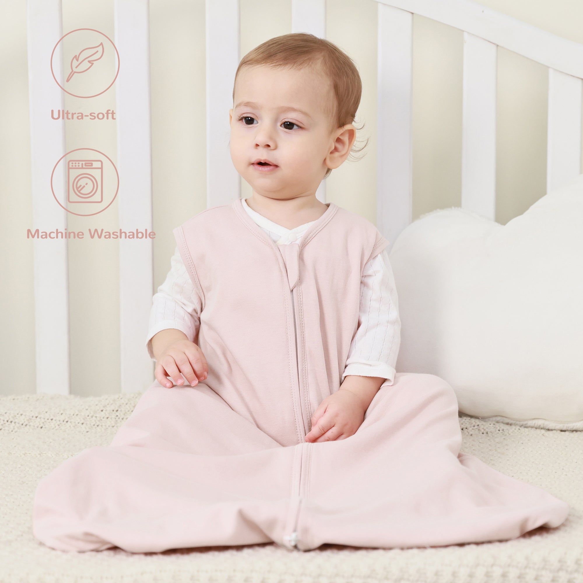 Wearable Blanket Long Sleeve Grow Bag Sleep Sack Size Chart Hudson