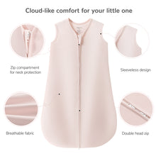 Load image into Gallery viewer, JELLYMONI Baby Sleep Sack 100% Cotton Wearable Blanket, 0.5 TOG Soft Lightweight Toddler Sleeping Sack 3 Pack 2-Way Zipper Newborn Sleep Sacks
