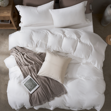 Load image into Gallery viewer, JELLYMONI 100% Washed Cotton Duvet Cover Twin/Full/Queen/King – Soft, Breathable Linen-Look Bedding with Natural Wrinkle Texture, Button Closure, 3-Piece Set Breathe Easy in Bedroom Comfort
